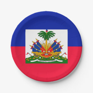 Haiti Pappteller