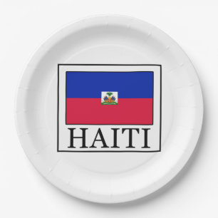 Haiti Pappteller