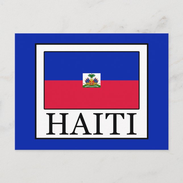 Haiti Postkarte (Vorderseite)