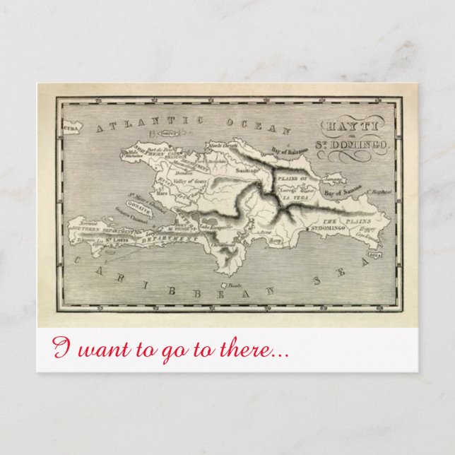 Haiti Postkarte (Vorderseite)