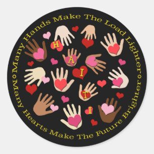 Haiti Relief Valentine Stickers