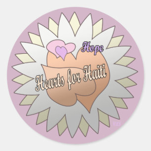 Haiti Relief Valentine Stickers