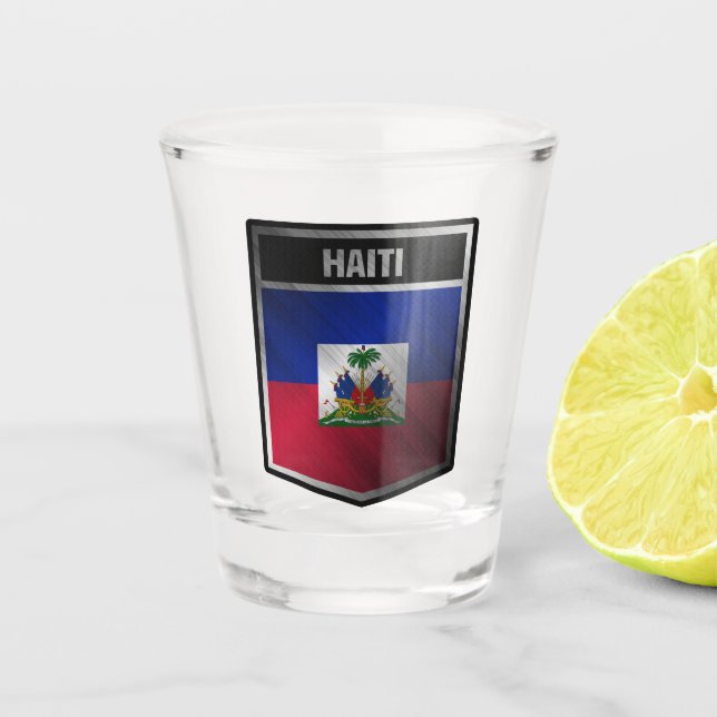 Haiti Schnapsglas (Vorderseite)