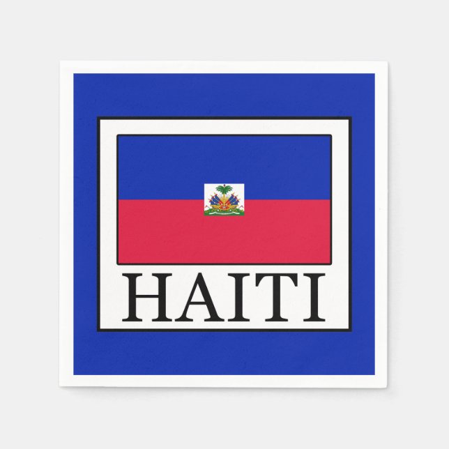 Haiti Serviette (Vorderseite)