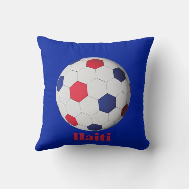 Haiti Soccer Kissen (Rückseite)