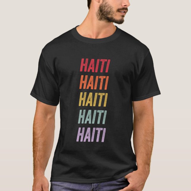 Haiti T-Shirt (Vorderseite)