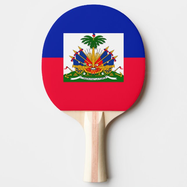 Haiti Tischtennis Schläger (Vorderseite)