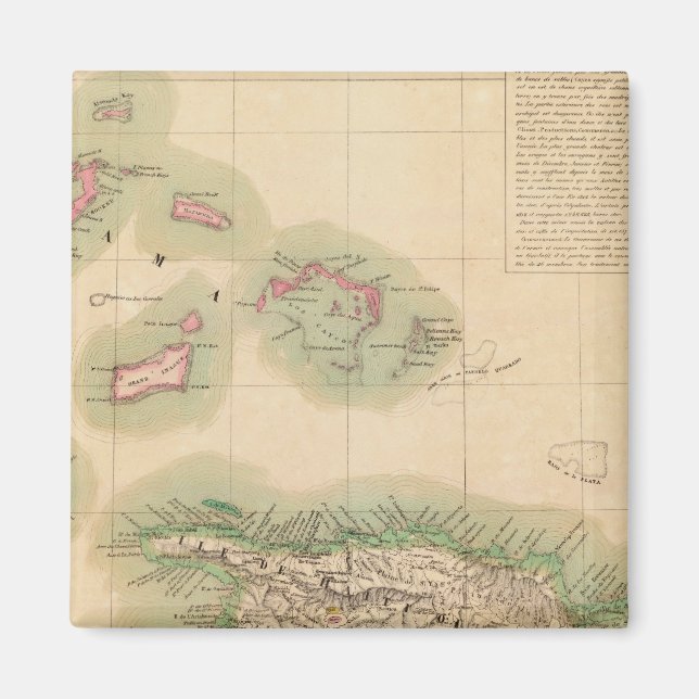 Haiti und Dominikanische Republik September 68 Magnet (Vorne)