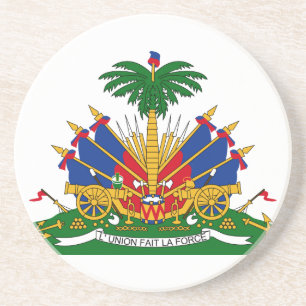 Haiti-Wappen Getränkeuntersetzer