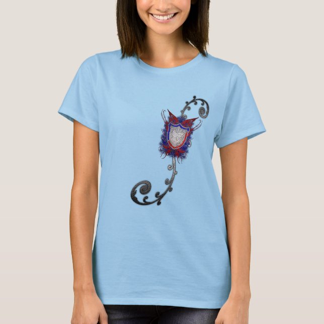 HAITI WAPPEN T-Shirt (Vorderseite)