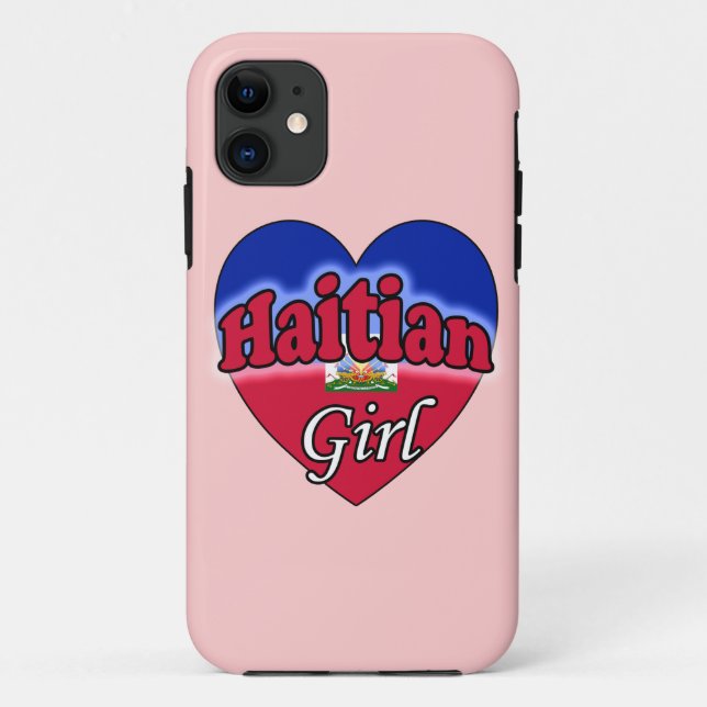 Haitian Girl Case-Mate iPhone Hülle (Rückseite)