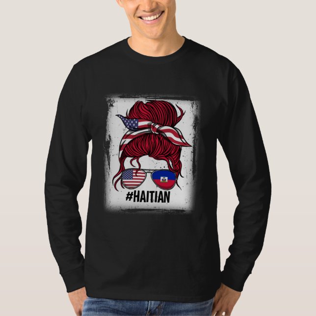 Haitian Girl Haiti Roots T-Shirt (Vorderseite)