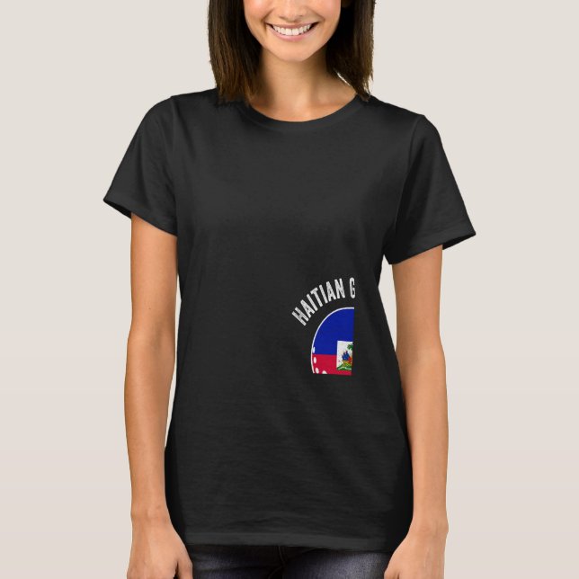 Haitian Grandpas Are The Best By Par Golf Grandad  T-Shirt (Vorderseite)