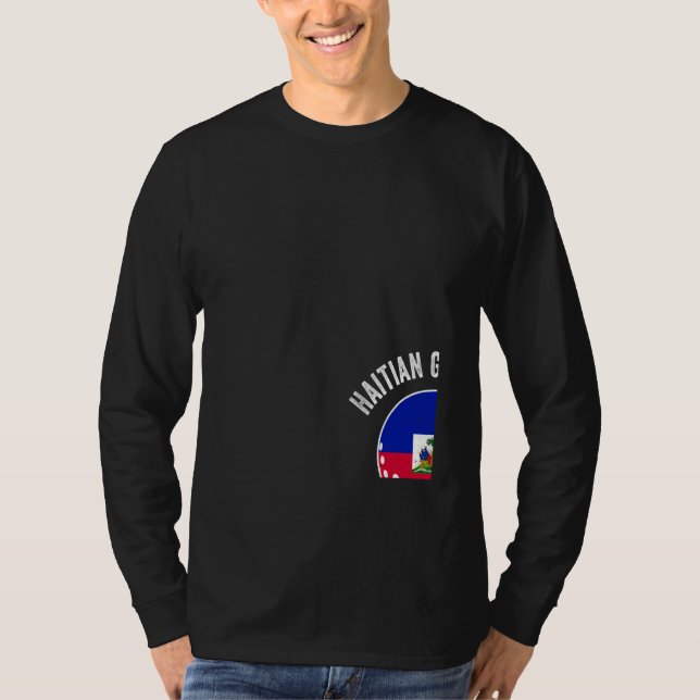 Haitian Grandpas Are The Best By Par Golf Grandad  T-Shirt (Vorderseite)