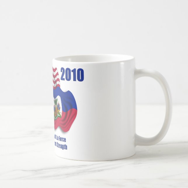 Haitianer u. amerikanische wellenartig bewegende tasse (Rechts)