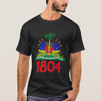 Haitianische Flagge 1804 T-Shirt
