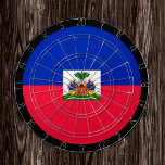 Haitianische Flagge Dartboard & Haiti / Spielbrett Dartscheibe<br><div class="desc">Dartboard: Haitianische Fahnen,  Familienspass-Spiele - Liebe in meinem Land,  Sommerspiele,  Ferien,  Vatertag,  Geburtstagsparty,  Uni-Schüler / Sportfans</div>