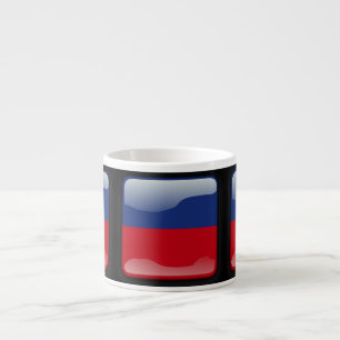 Haitianische Flagge Espressotasse