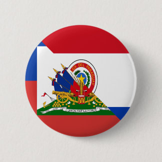 Haitianische Flagge | Haiti Paraguay Button