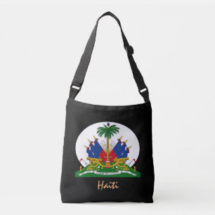 Haitianische Flagge & Haitianische Mode, Shopping/ Tragetaschen Mit Langen Trägern