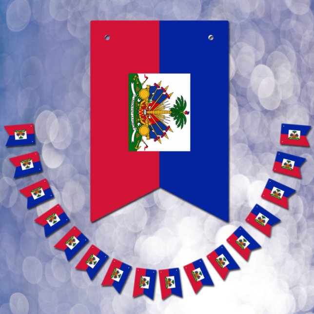 Haitianische Flagge & Haitianische Party Banner /  (Von Creator hochgeladen)