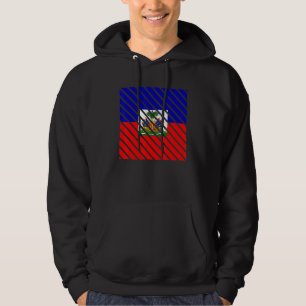 Haitianische Flagge Hoodie