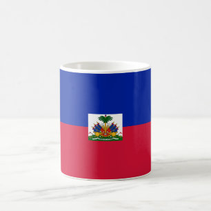 Haitianische Flagge Kaffeetasse