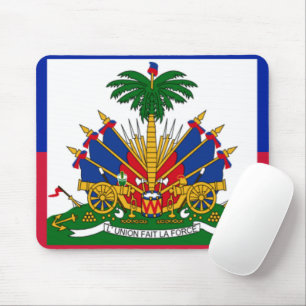 Haitianische Flagge Mousepad