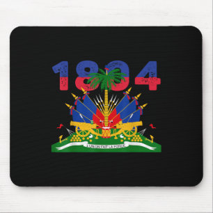 Haitianische Flagge Pride 1804 Unabhängigkeitstag Mousepad