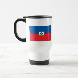 Haitianische Flagge Reisebecher