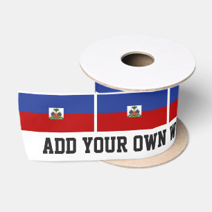 Haitianische Flagge Satinband