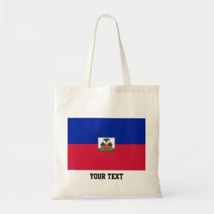 Haitianische Flagge Tragetasche