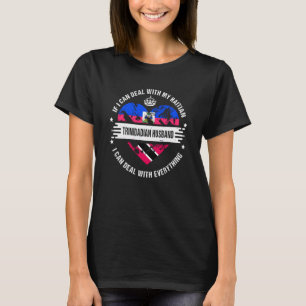 Haitianische Flagge Trinidad und Tobago Grosses La T-Shirt