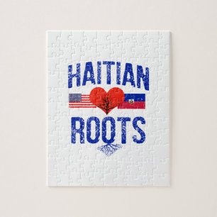 Haitianische Flaggenentwürfe Puzzle