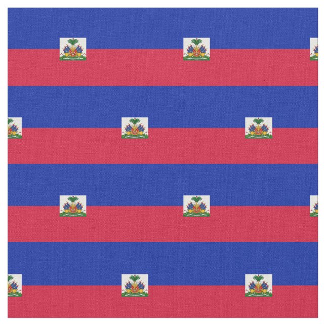 Haitianische Flaggenfabrik /trendy fashion Stoff (Nahaufnahme)