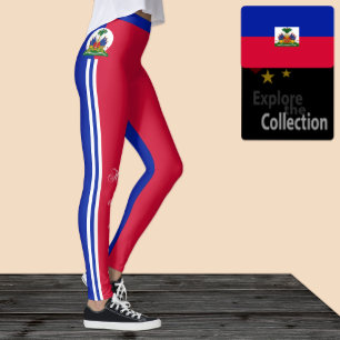 Haitianische Modemarken, Haitianische Flagge/Sport Leggings