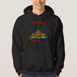 Haitianische Vibes 1804 Wappen Hoodie