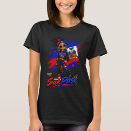 **Haitianische Vibes | Sak Pase Haitianisches Mädc T-Shirt