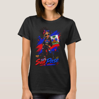**Haitianische Vibes | Sak Pase Haitianisches Mädc T-Shirt