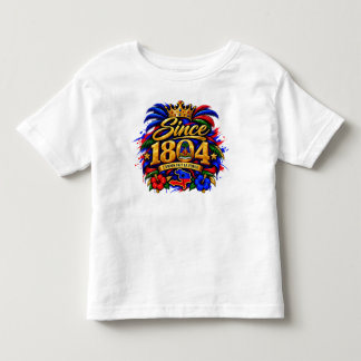 **Haitianische Vibes | Seit 1804 Haitianischer Sto Kleinkind T-shirt
