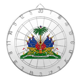 Haitianische Wappen (Haiti) Dartscheibe