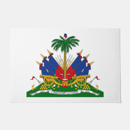 Haitianische Wappen (Haiti) Fußmatte