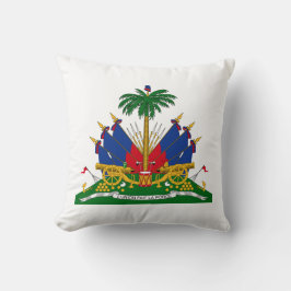 Haitianische Wappen (Haiti) Kissen