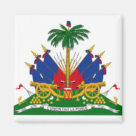 Haitianische Wappen (Haiti) Magnet