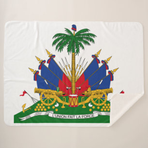 Haitianische Wappen (Haiti) Sherpadecke