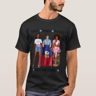 Haitianischer Cousin aus Haiti Familien Patriotisc T-Shirt