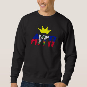 Haitianischer Flaggentag Proud Country Liebe Ayiti Sweatshirt