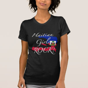 Haitianischer Mädchen-Felsen! T-Shirt