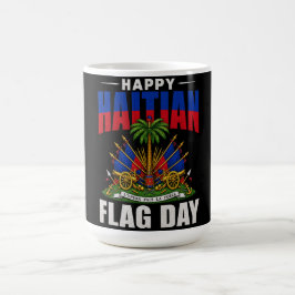 Haitianischer Tag der Flagge | Haiti Stolz Design Kaffeetasse