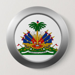 Haitianischer Wappen Button